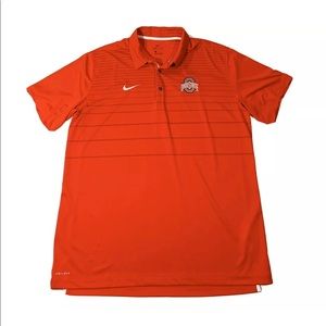 Ohio State Buckeyes Size XL Nike Golf Polo Dri-Fit